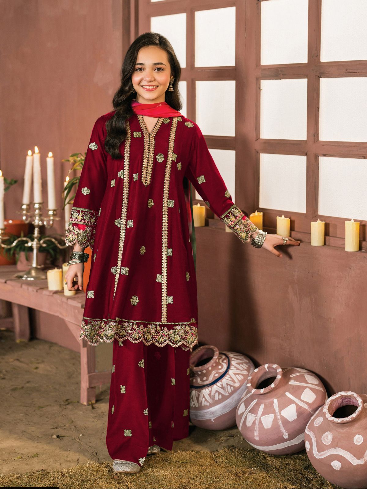 2PCS COTTON SUIT