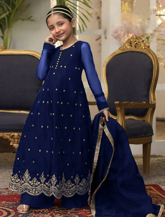 CHIFFON MAXI - KIDS SUIT