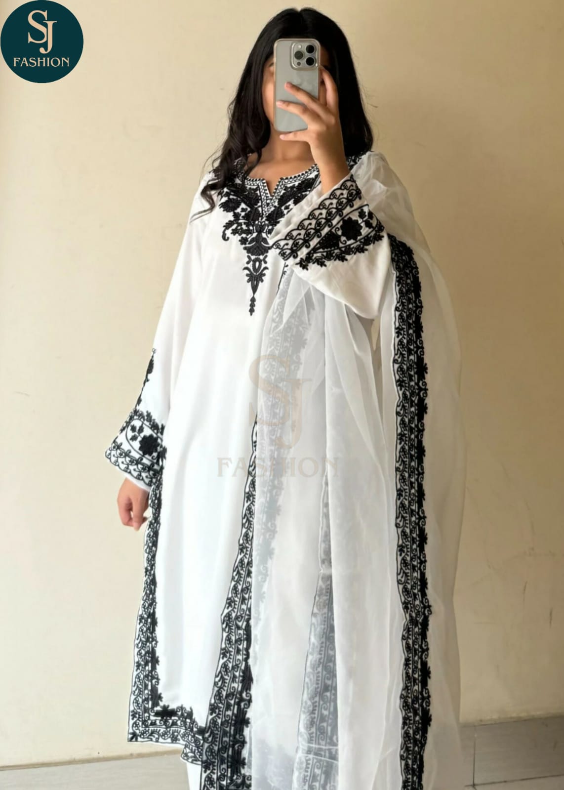 3PCS WOMENS ORGANZA SUIT