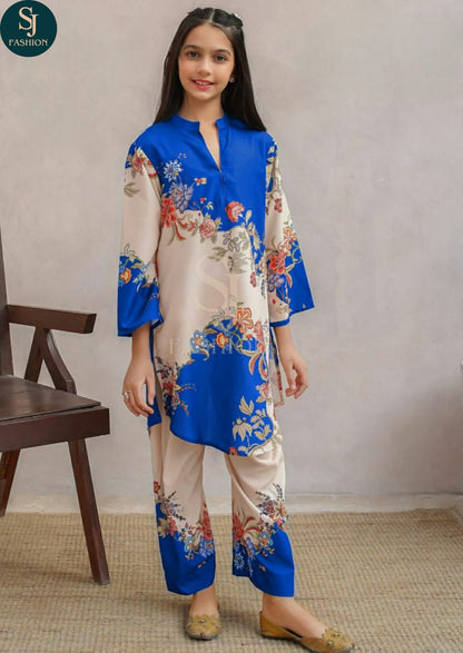2PCS KIDS LAWN SUIT-DIGITAL PRINTED