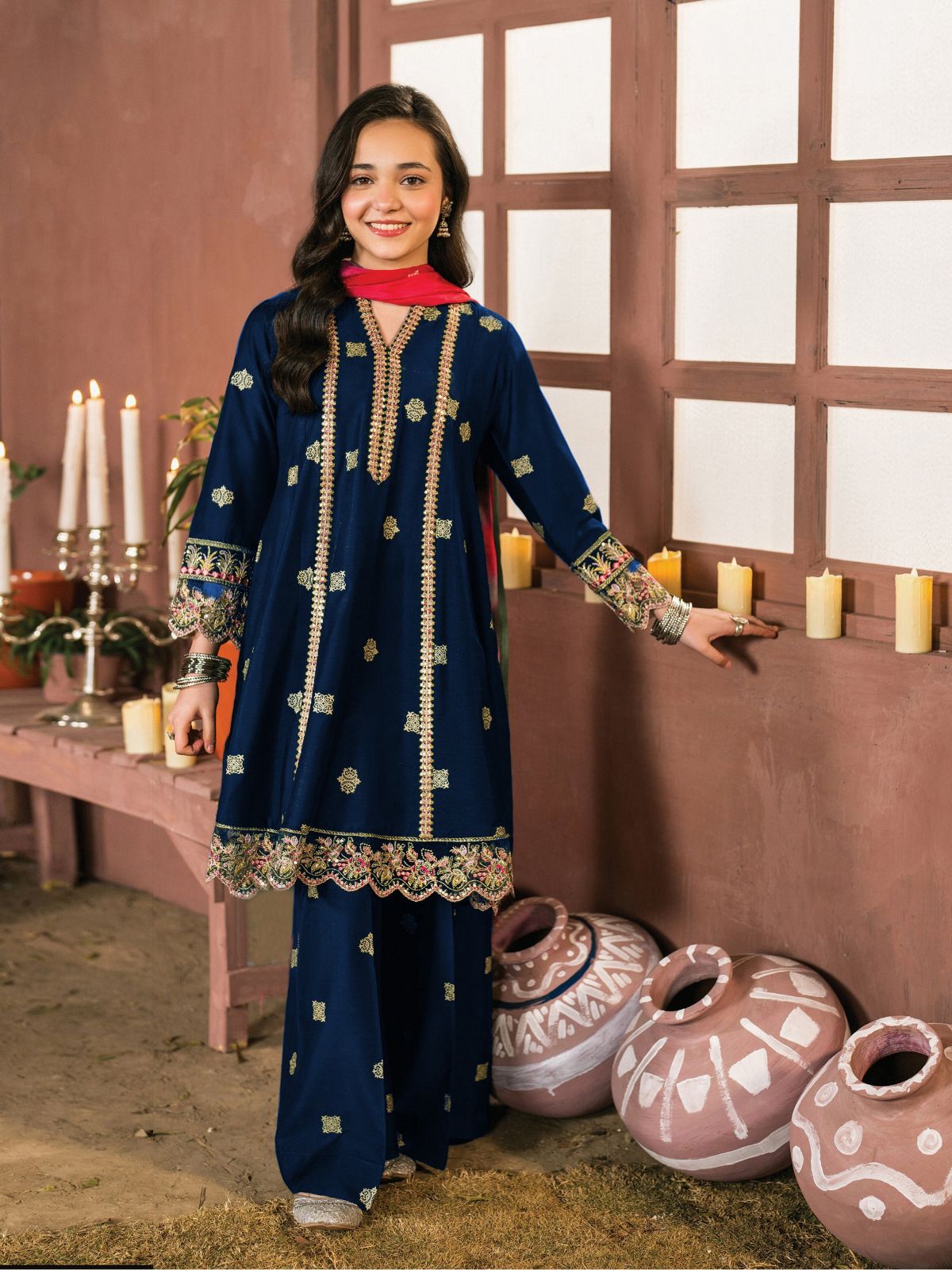 2PCS COTTON SUIT