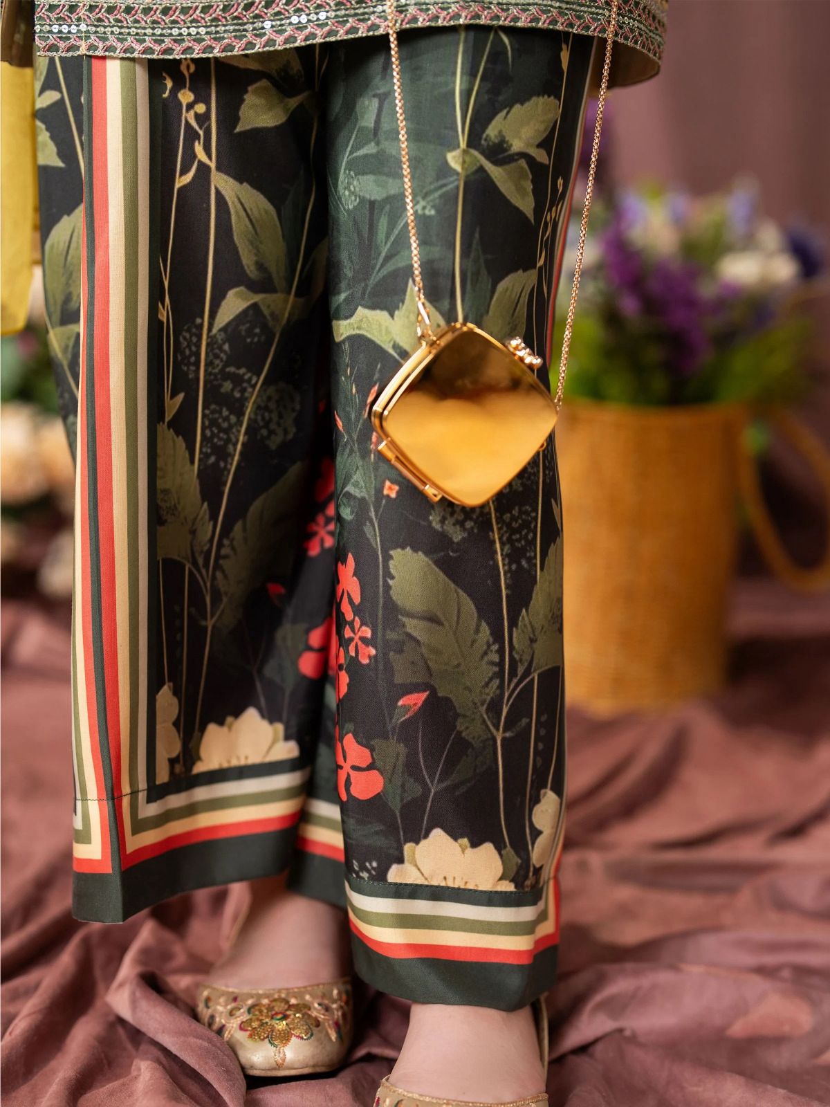 3PCS LAWN SUIT