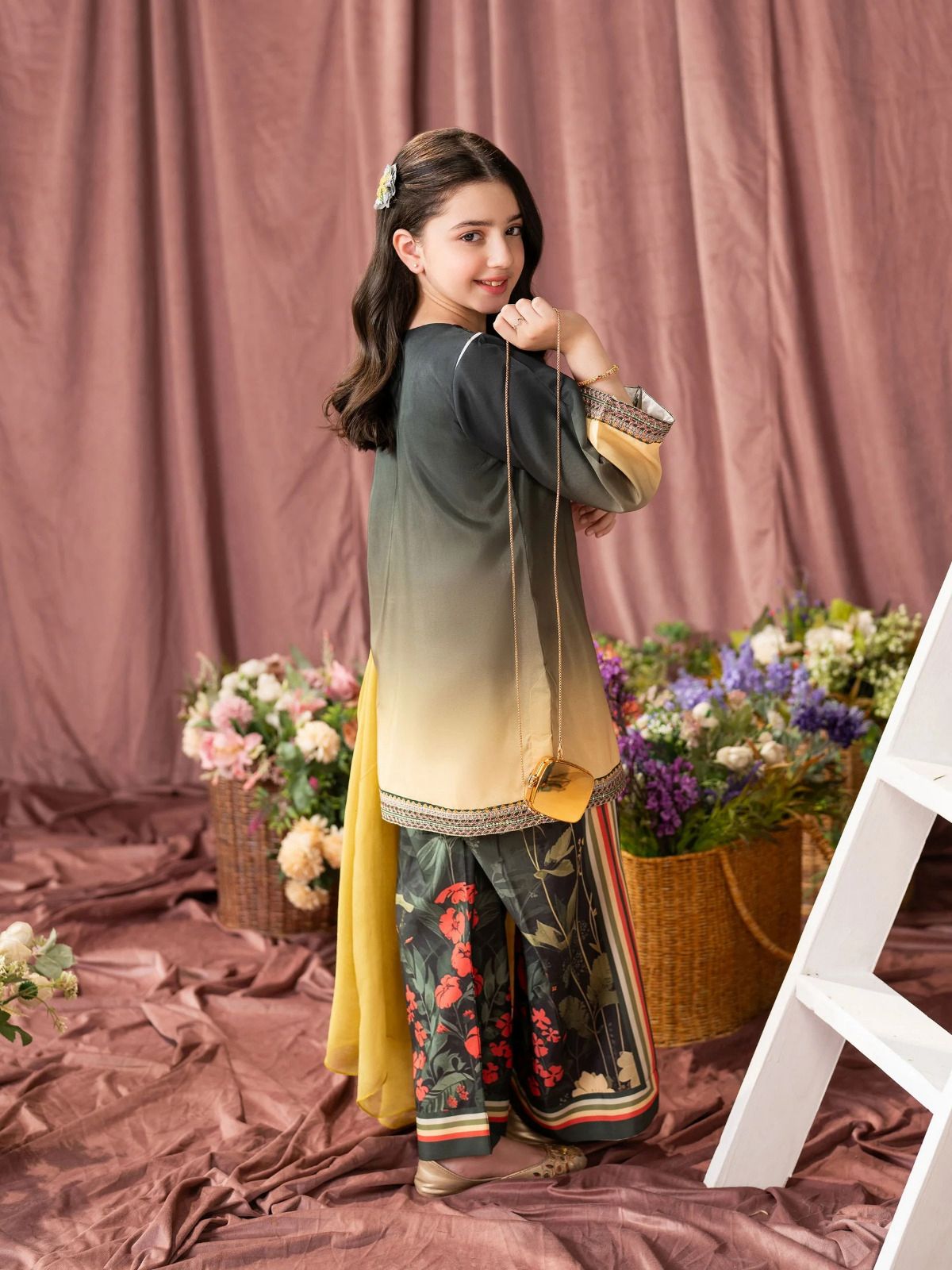 3PCS LAWN SUIT