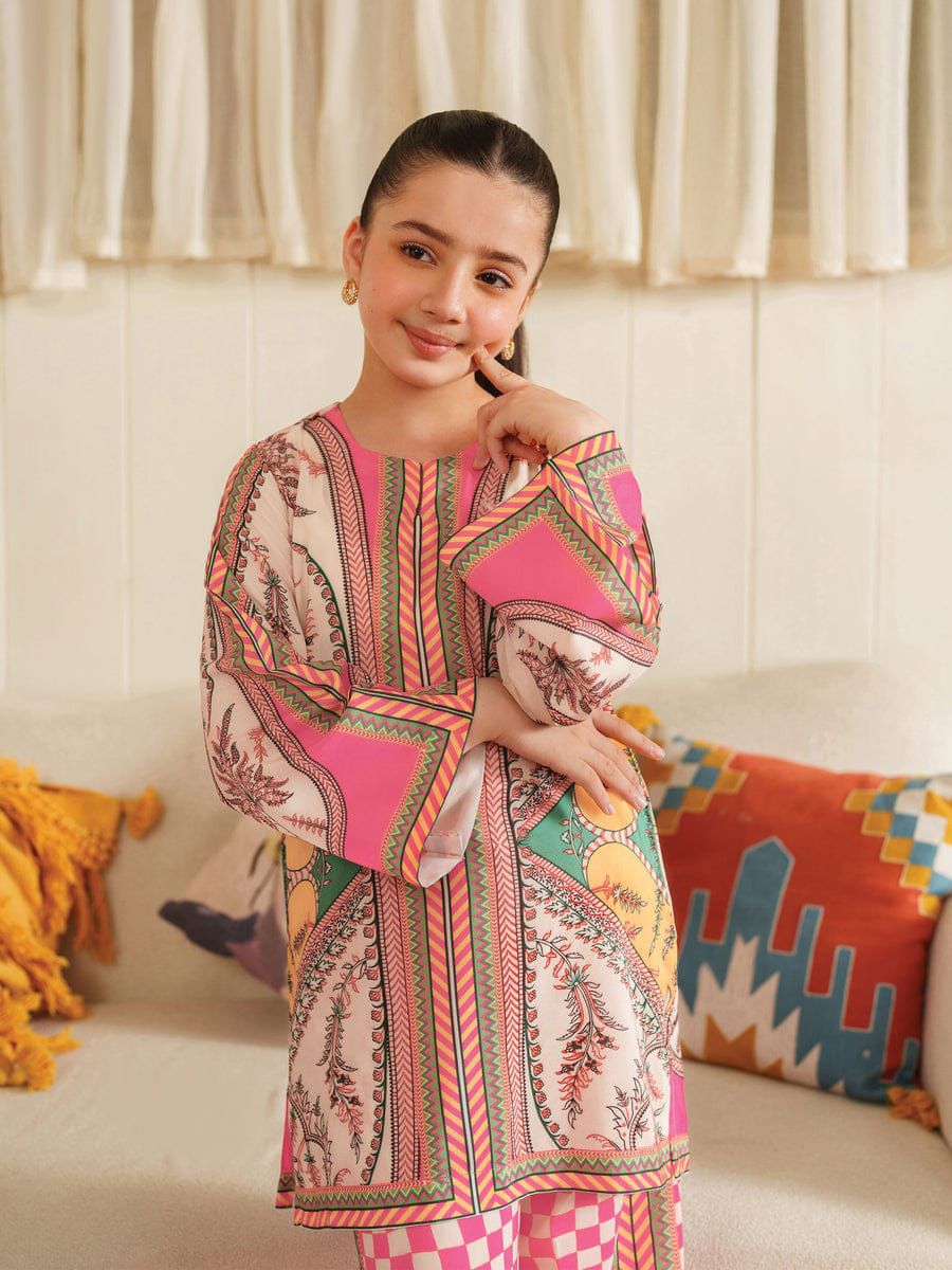 2PCS SWISS LAWN SUIT