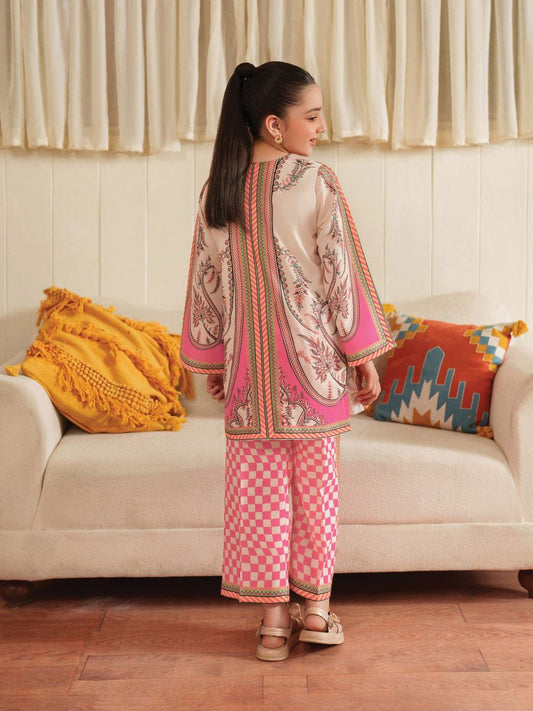2PCS SWISS LAWN SUIT