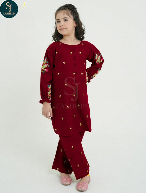 2PCS COTTON SUIT FOR KIDS